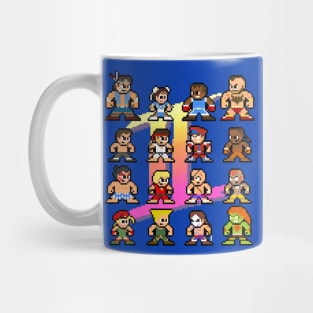 8bit Super Street Fighter II Mug